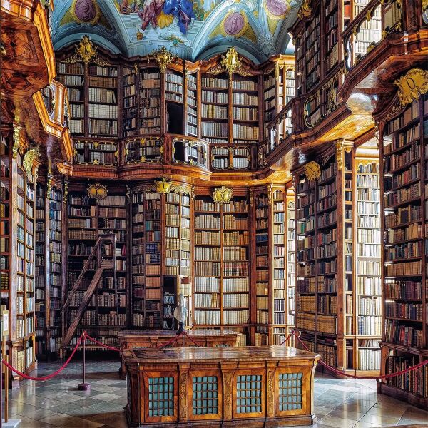 20801 PUZZLE 1000 LİBRARY OF ST.FLORİAN MONASTERY