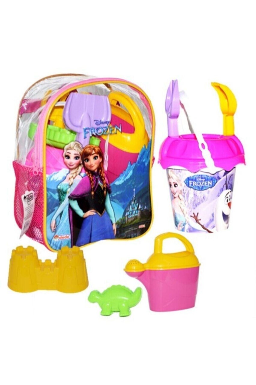 Dede Frozen Resimli Sırt Çantalı Plaj Set 03503