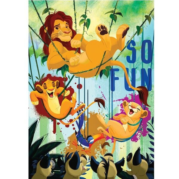 LK 709 Puzzle 50 Parça/LION KING PUZZLE