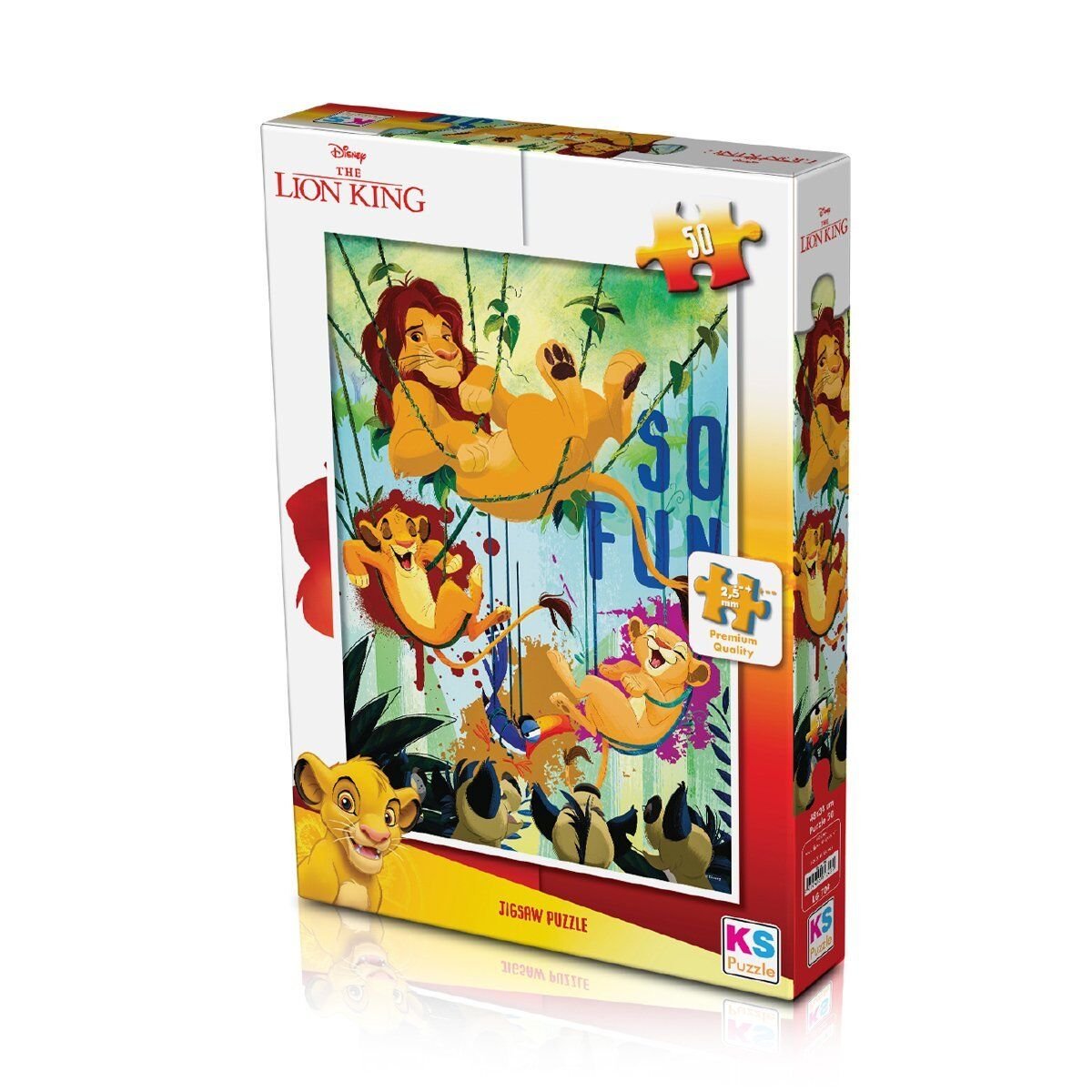 LK 709 Puzzle 50 Parça/LION KING PUZZLE