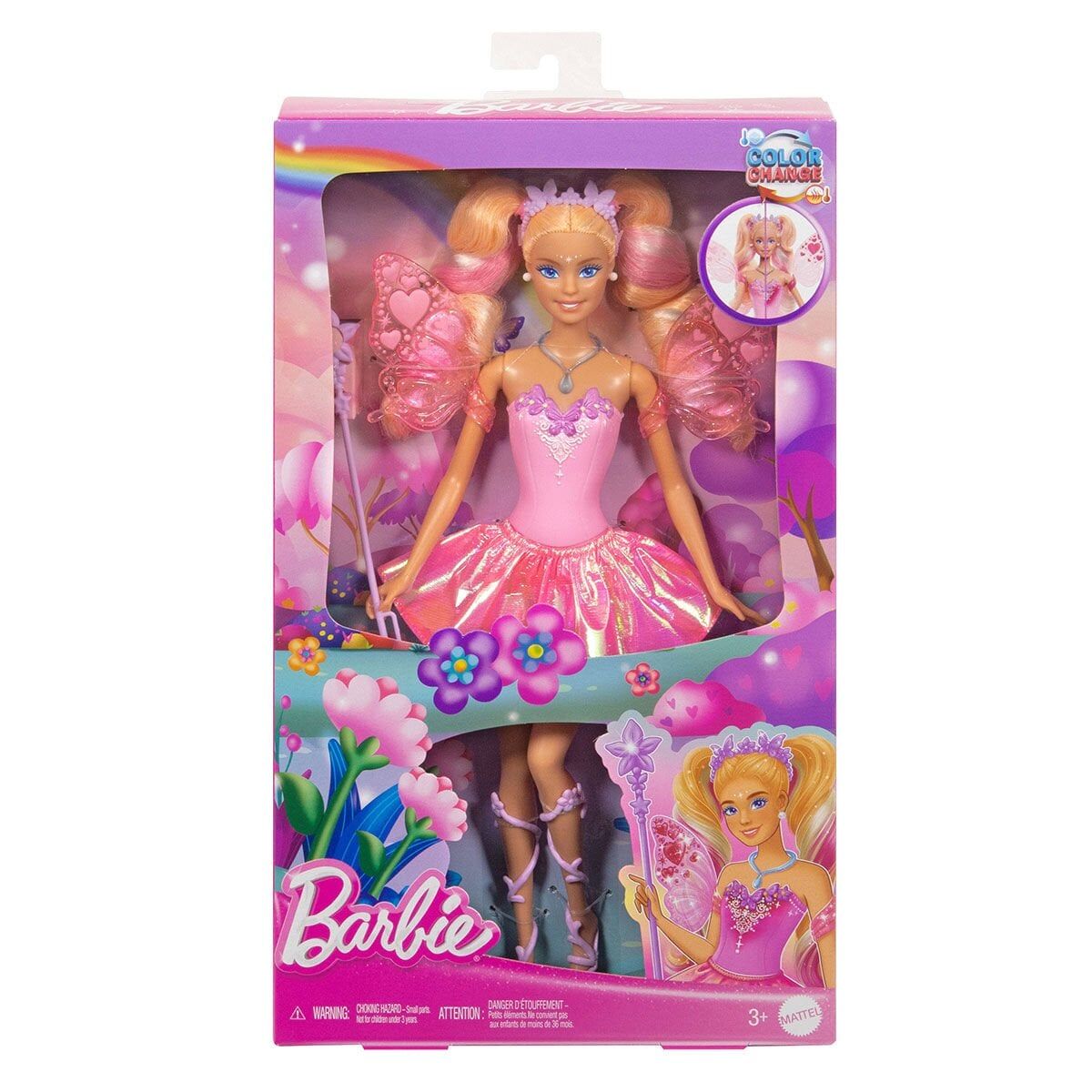 JCP76 Barbie Renk Değiştiren Peri Kızı Bebek