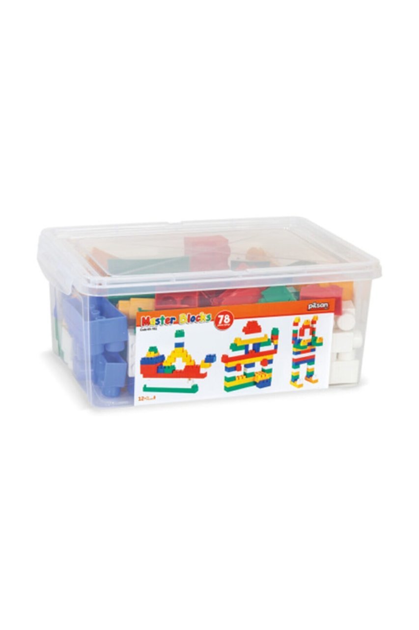 Master Bloklar 78 Parça Eğitici Lego Çocuk Oyuncağı