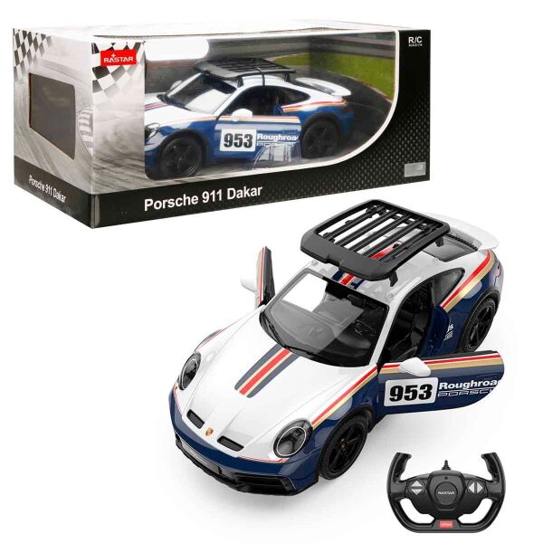 10131 SUN-RAS-RC ARABA 1/14 PORSCHE 911 DAKAR PERFORMANCE FF 2 4GHZ