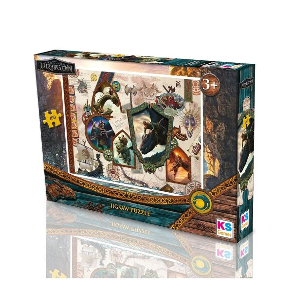 HD 113 HOW TO TRAİN YOUR DRAGON PUZZLE 200 PRÇ