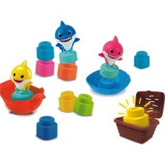 Clementoni Baby Shark Yumuşak Blok İlk Oyun Setim - Clemmy Bebek Blokları (Lisanslı)