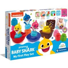 Clementoni Baby Shark Yumuşak Blok İlk Oyun Setim - Clemmy Bebek Blokları (Lisanslı)