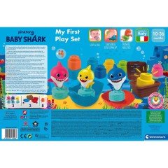 Clementoni Baby Shark Yumuşak Blok İlk Oyun Setim - Clemmy Bebek Blokları (Lisanslı)