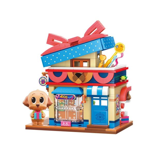 KP28011 Keeppley Lovely Street - Poodle Toy Store 374 Parça Yapım Seti