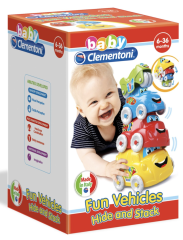Baby Clementoni Renkli Araçlar