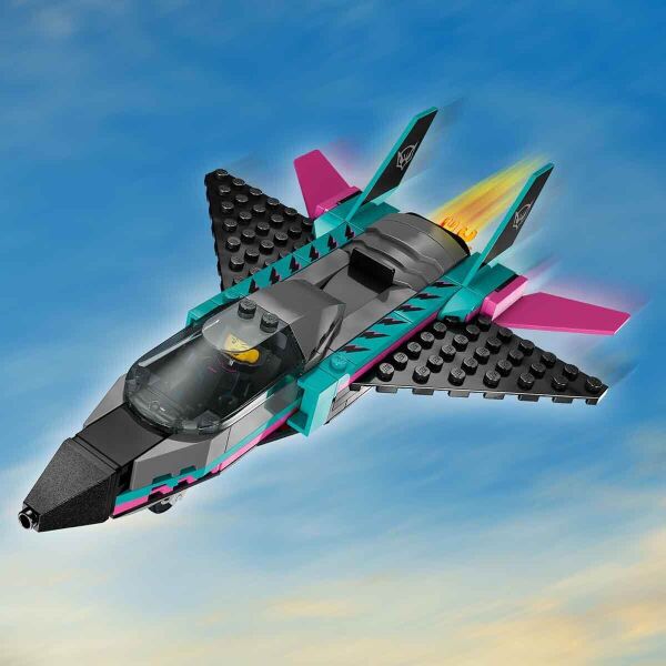 60489 Lego City Jet, Arabaya Karşı 259 parça +6 yaş