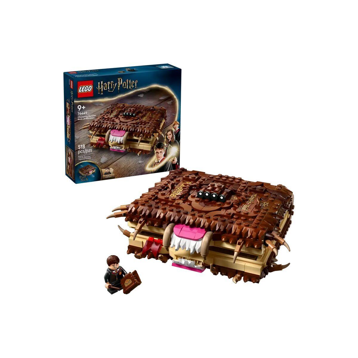76449 Lego Harry Potter - Isıran Canavarlar Kitabı 518 parça +9 yaş