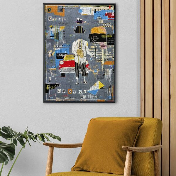 20684 PUZZLE 1000 Gray Composition