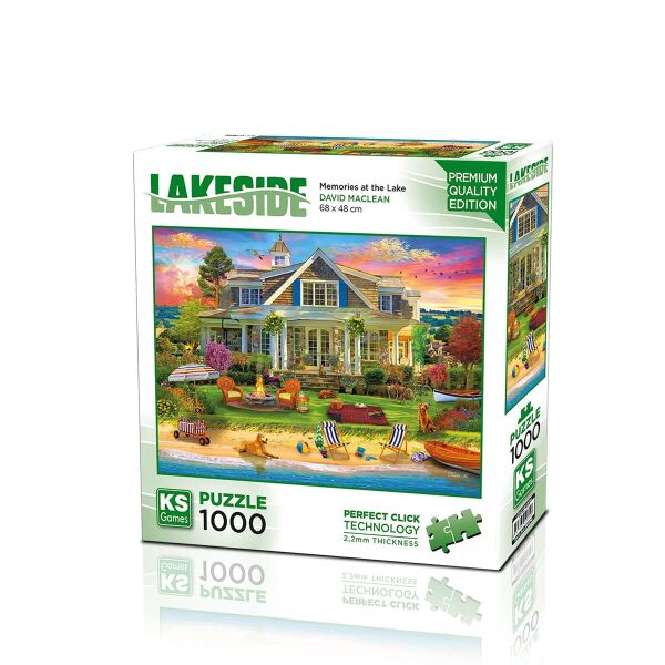 20814 PUZZLE 1000 Memories at the Lake