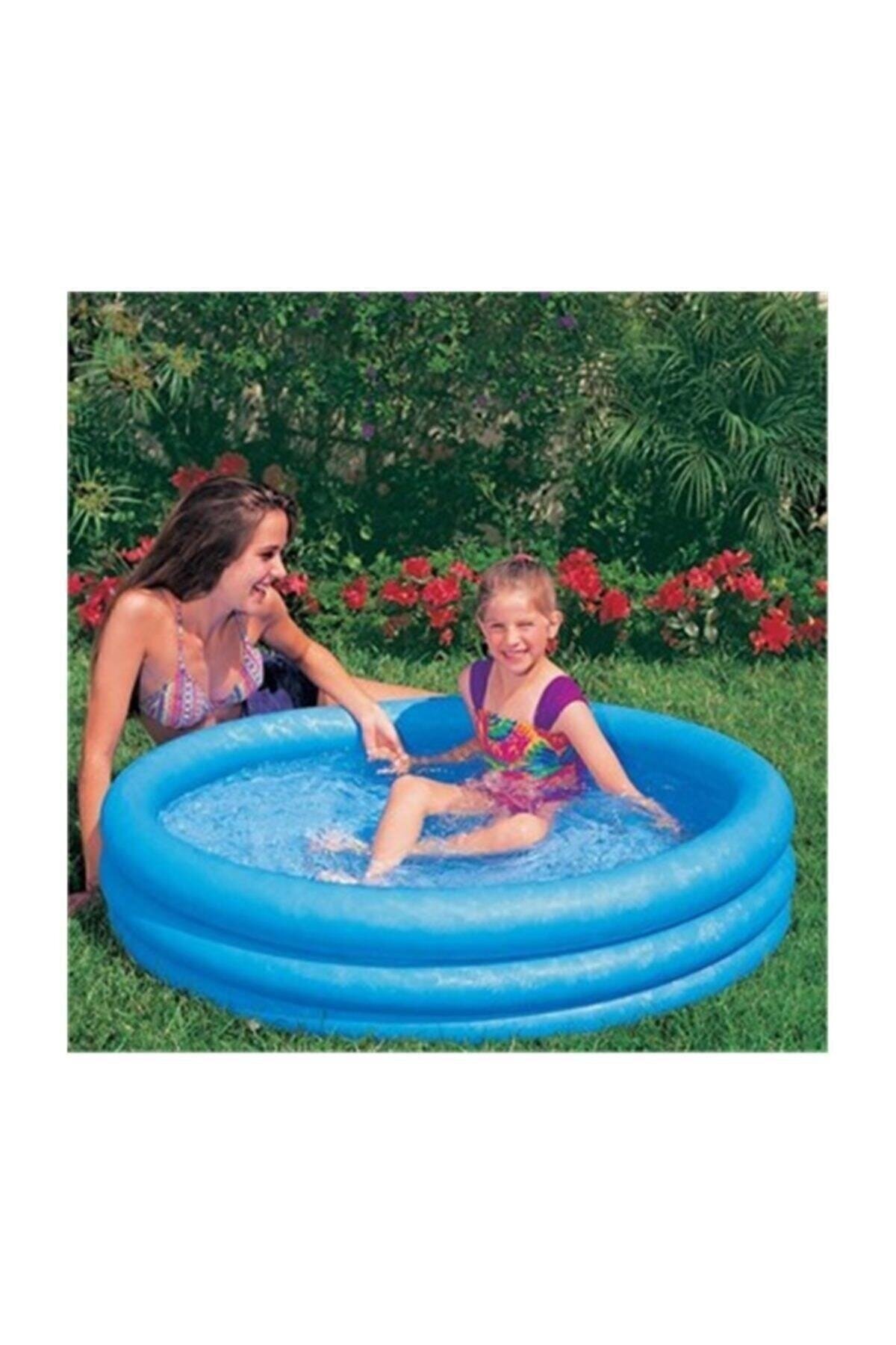 Intex 59416 Kristal Mavi Şişme Çocuk Havuzu 114 x 25 cm