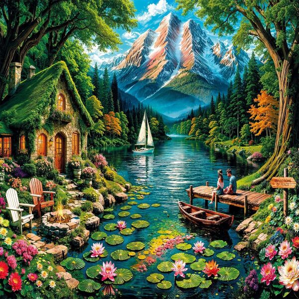 20856 PUZZLE 1000 Reflections of Peace