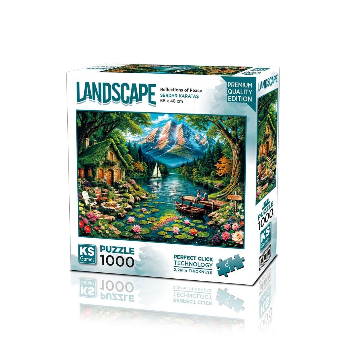 20856 PUZZLE 1000 Reflections of Peace