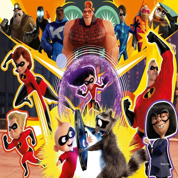 INC 113 INCREDIBLES 2 PUZZLE 200