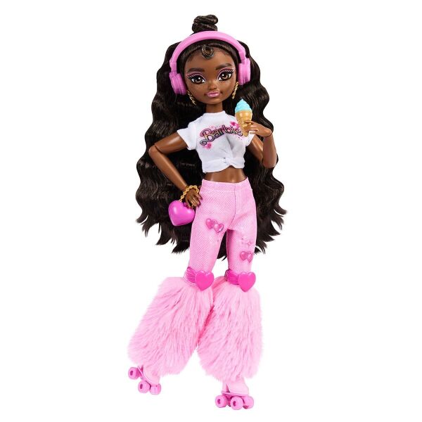 JFX97 Brooklyn-Barbie Dream Besties Paten Partisi Brooklyn Bebek ve Aksesuarları