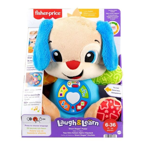 JFD25 Fisher Price Eğtici Köpekçik-Yaşa Göre Gelişim Türkçe