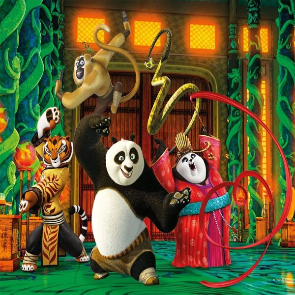 KP 709 KUNG FU PANDA PUZZLE 50 PRÇ