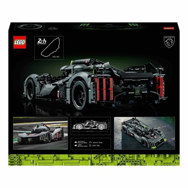 42156 LEGO® Technic™ PEUGEOT 9X8 24H Le Mans 1775 parça +18 yaş