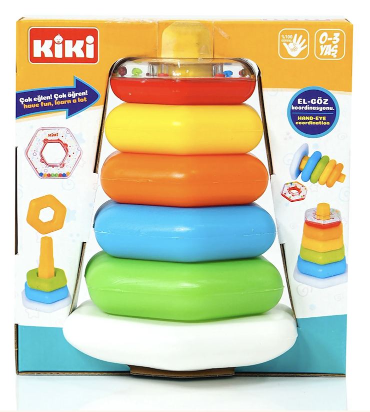 Kiki Çıngıraklı Altıgen Halkalar