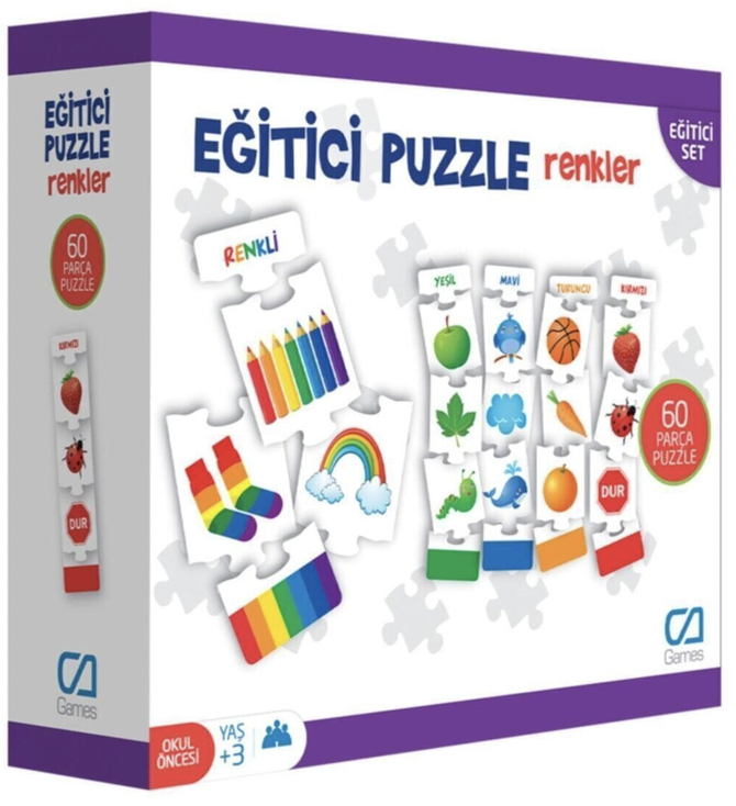 CA Games Eğitici Renkler Puzzle