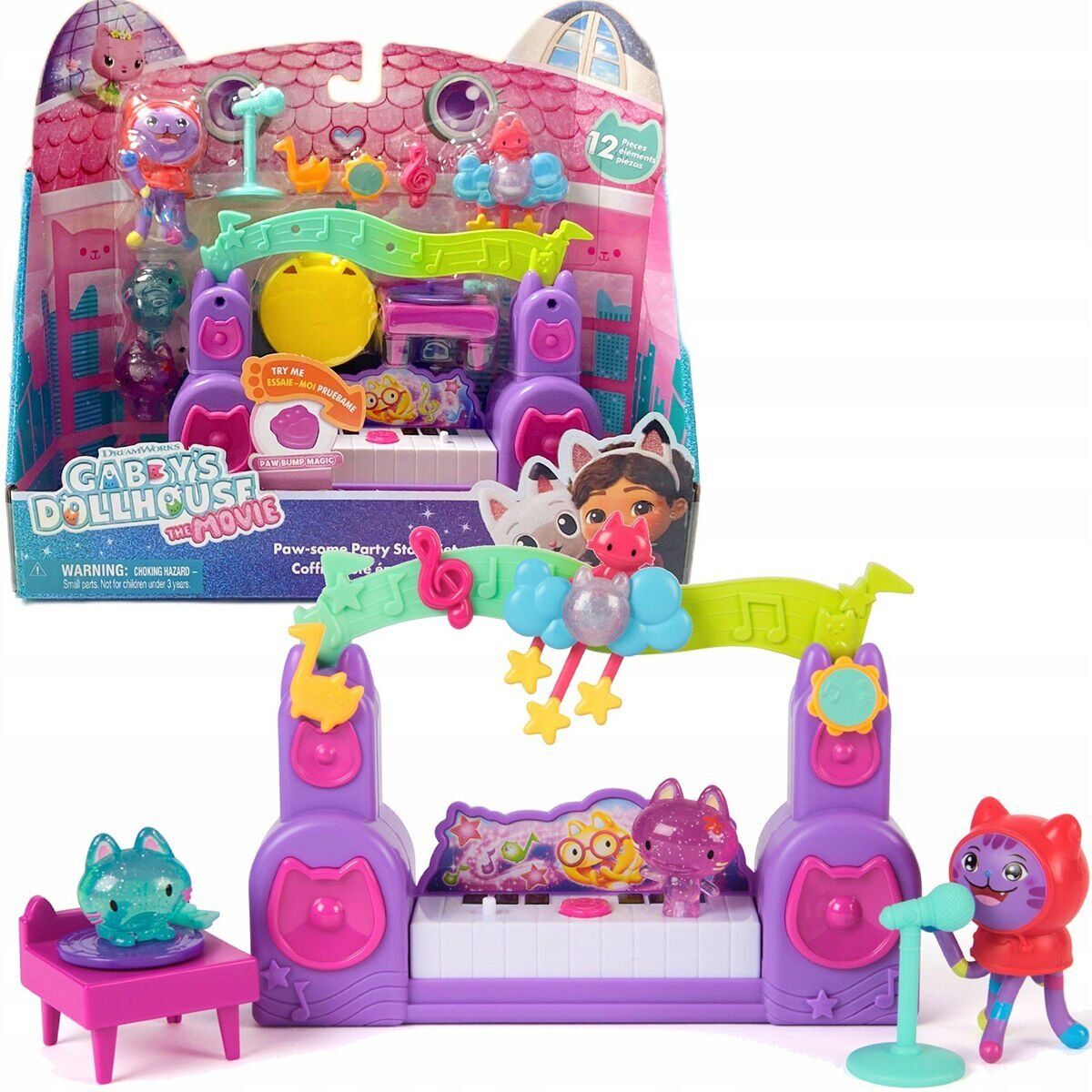 SPM-6074118 GABBYNİN HAYAL EVİ FİLMİ MÜZİK MİNİ OYUN SETİ