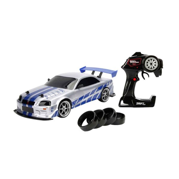 9718 SUN-SIM-JDA-R C ARABA 1 10 FAST FURIOUS NISSAN SKYLINE GTR FASTF