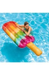 Intex 58766 Gökkuşağı Buz Şeker Deniz Yatağı - 191 cm