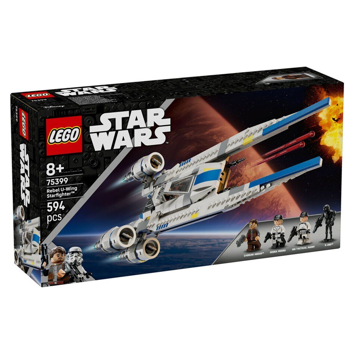 75399 Lego Star Wars Asi U-Wing Starfighter 594 parça +8 yaş