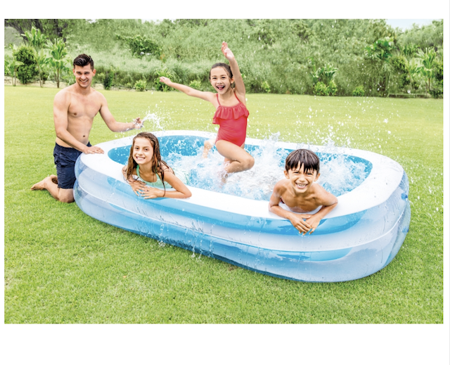 Intex Dış Bölme Şeffaf Aile Havuzu 262X175X56 cm