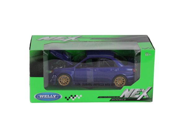 22487 WELLY 1 24 DIECAST SUBARU IMPREZA P
