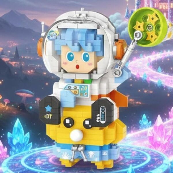 LZ-8827 LOZ ASTRONOT MAVİ 390 PARÇA BLOCK OYUNCAK