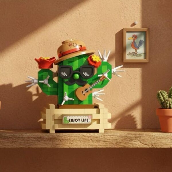 LZ-8833 LOZ KAKTÜS 380 PARÇA BLOCK OYUNCAK