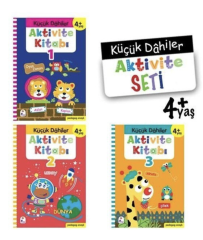 Küçük Dahiler Aktivite Seti 4+ Yaş (3 Kitap Takım)