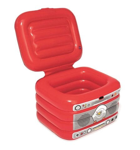 Bestway Retromusic Portatif Şişme Buzdolabı 31 L - Şık ve Fonksiyonel