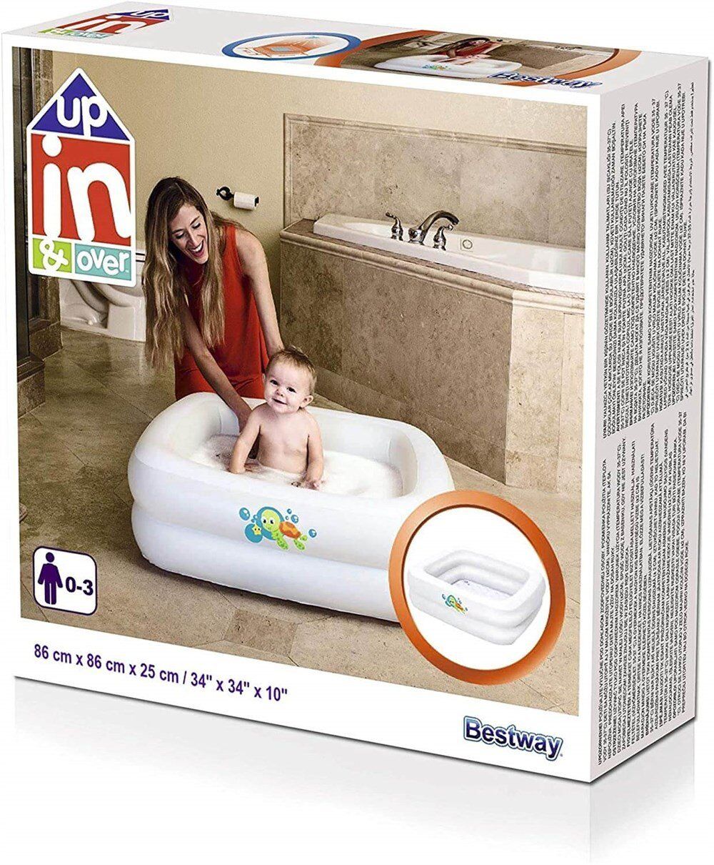 Bestway Şişme Tabanlı Bebek Havuzu 86X86X25