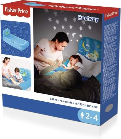 Bestway Fisher Price Mavi Çocuk Yatağı