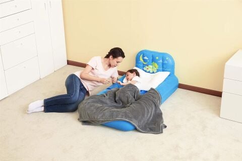 Bestway Fisher Price Mavi Çocuk Yatağı