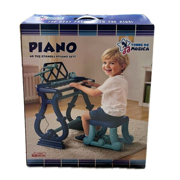 URT034-002 AYAKLI 49 TUŞ PİANO ORG - LACİVERT