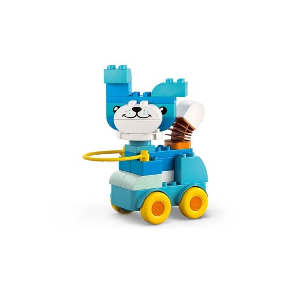 10448 Lego Duplo 3'ü1 Arada Tekerlekli Hayvanlar 58 parça +2 yaş