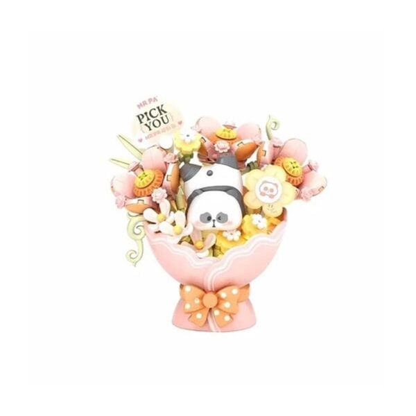 LZ-7301 LOZ PEMBE ÇİÇEK BUKETİ 261 PARÇA BLOCK