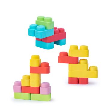 04006 Yumuşak Big Bloklar 24 Parça -Dede