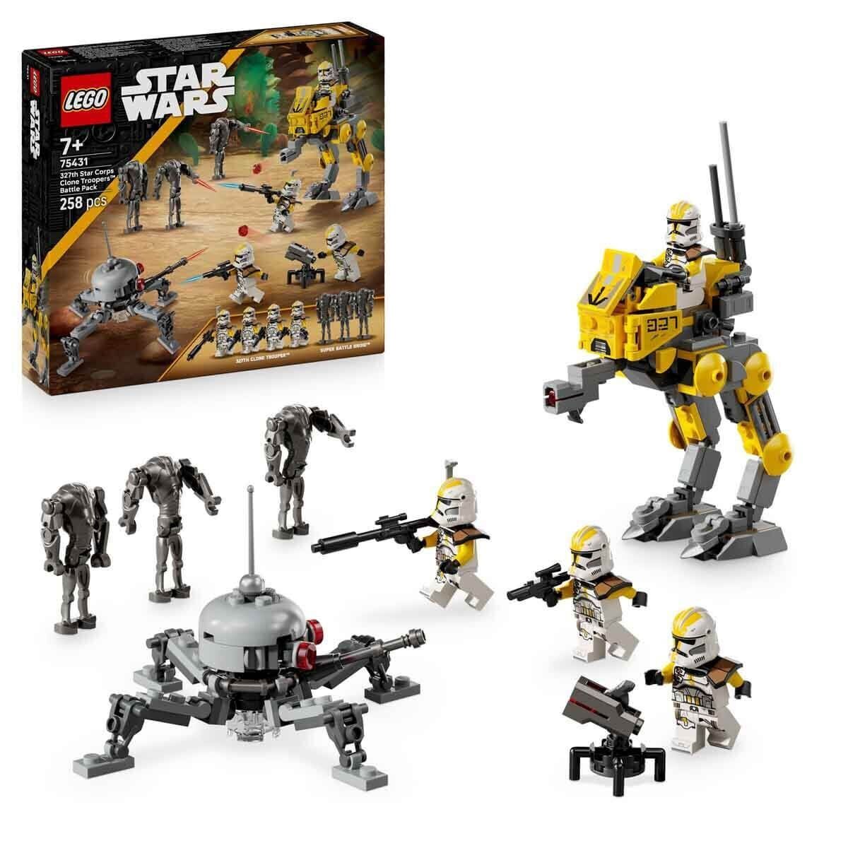 75431 LEGO® Star Wars™ 327. Star Corps Klon Trooper Savaş Paketi 258 parça +7 yaş