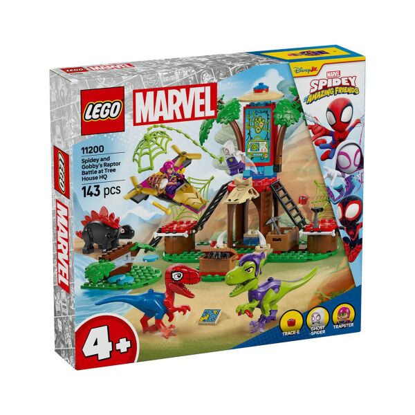 11200 Lego Marvel - Spidey Ağaç Ev Karargahında Savaş 143 parça +4 yaş
