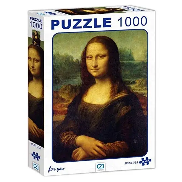 CA Games Mona Lisa 1000 Parça Puzzle | BEYAZ ALAN TOY’S