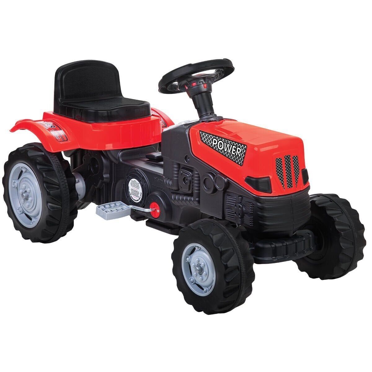 07 324K POWER TRAKTÖR PEDALLI KIRMIZI