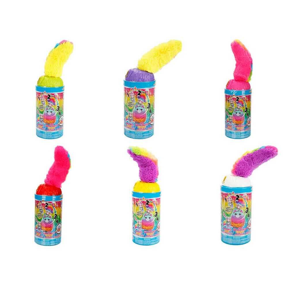 Misfittens Sürpriz Paket Seri 4 - Peluş Kedi Figürleri