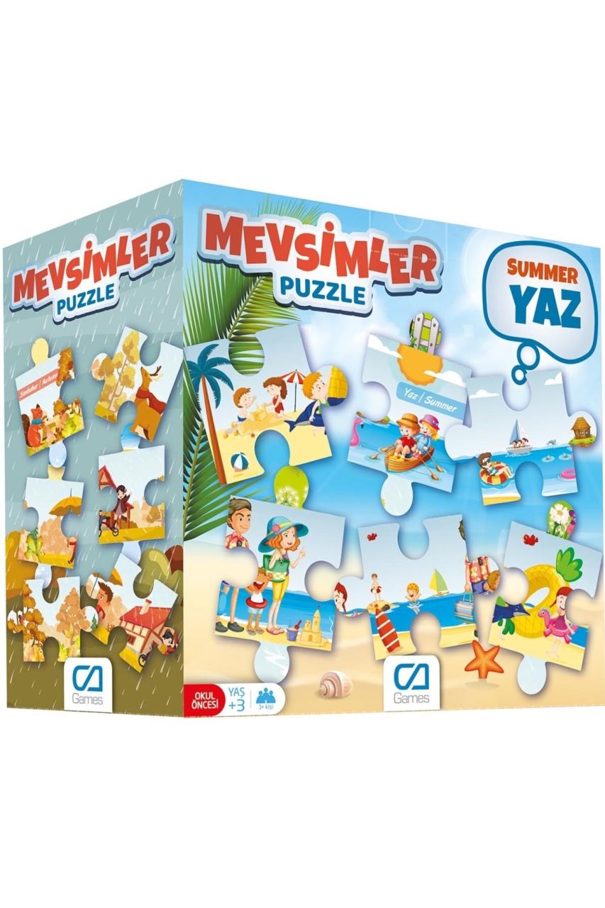 CA Games Mevsimler Yer Puzzle